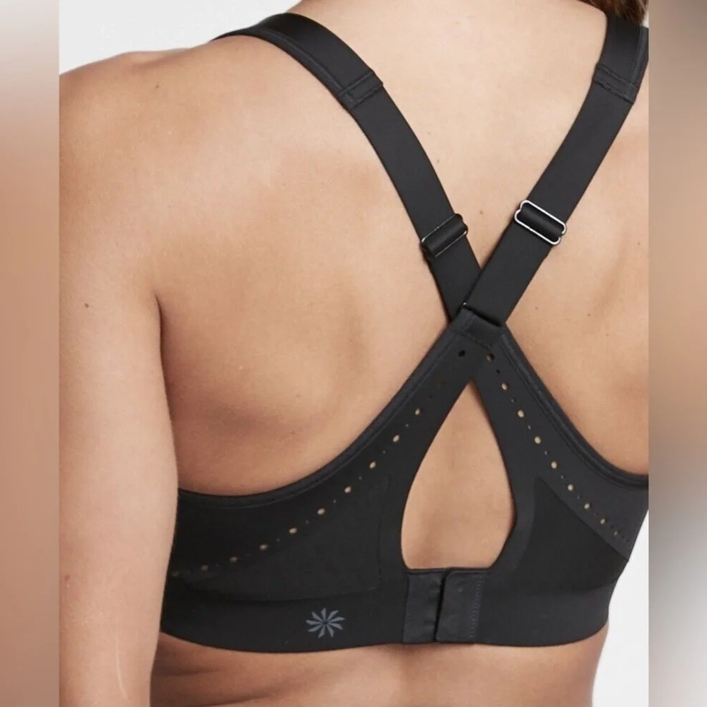 NWT ATHLETA Women’s Black Phenomena Bra Size: 36DD